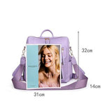 THE AVA CONVERTIBLE BAG/BACKPACK -IN LAVENDER