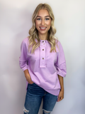 Camilla Oversized Top in Lavender