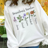 💕Mama's Garden is Her Children Customized Crewneck / Hoodie💕