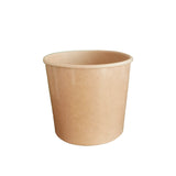 CCF 10OZ(D96MM) Soup Paper Container - Kraft 500 Pieces/Case