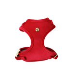 winterberry red velvet adjustable harness