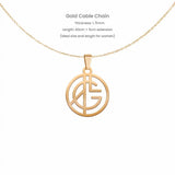 50%OFF💗Personalized Unique Design Name Monogram Logo Necklace