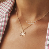 50%OFF💗Personalized Unique Design Name Monogram Logo Necklace