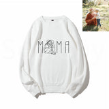 💝Mother's Day Gift Printing Custom Photo T-shirt / Crewneck / Hoodie💝