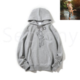 Seplony™ Personalized Photo Line Drawing Printed Hoodie / Crewneck