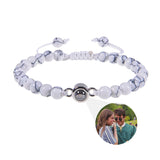 SEPLONY™ Custom Personalized Photo Natural Stones Bracelet