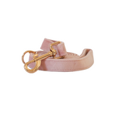 blush pink velvet leash