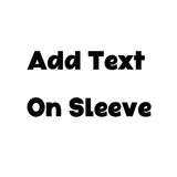 Add Text On Sleeve