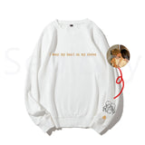 Seplony™ "Heart on my sleeve" Embroidered Custom Crewneck Unisex