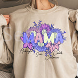 💕Mother's Day is Coming Custom Printing Flowers T-shirt / Crewneck / Hoodie💕