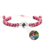 SEPLONY™ Custom Personalized Photo Natural Stones Bracelet