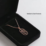 50%OFF💗Personalized Unique Design Name Monogram Logo Necklace