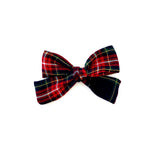 blitzen's plaid hair bow