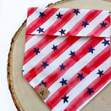 all american woof dog bandana