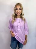 Camilla Oversized Top in Lavender