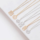 50%OFF💗Personalized Unique Design Name Monogram Logo Necklace