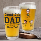 50% OFF💕Personalized Photo Beer Glass for Dad 🍺