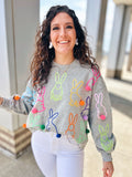 Bunny Tails Sweatshirt- Queen of Sparkles