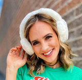 CC Faux Fur Earmuff  - Ivory