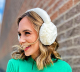 CC Faux Fur Earmuff - Blush