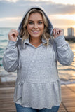 Tranquility Peplum Hoodie