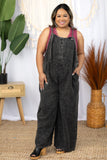 We're Jammin' Mineral Washed Overalls