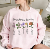 💕Mama's Garden is Her Children Customized Crewneck / Hoodie💕