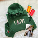 Embroidered Father and Son/Daughter Sweatshirt-Father's Day Gift